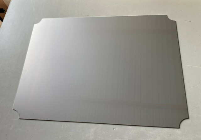 ホームエレクターシェルフのキッチン用 SUS304 2Bレーザー切板