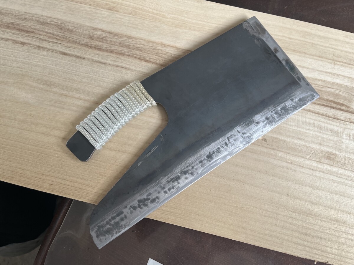 手作り蕎麦包丁